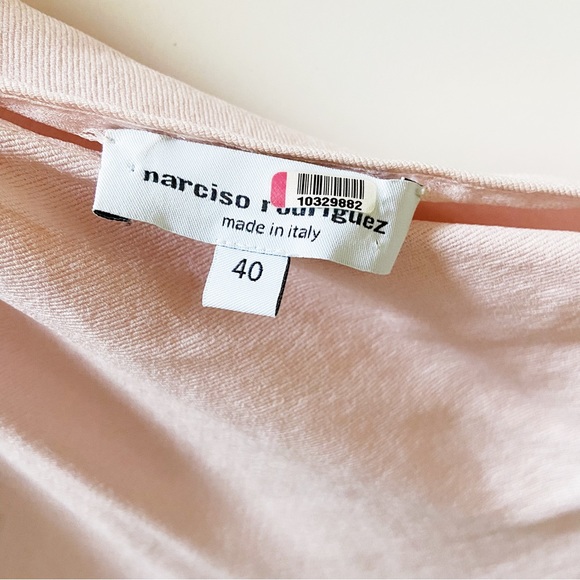 Narciso Rodriguez Pink Slink Silk floor length gown - Picture 3 of 4